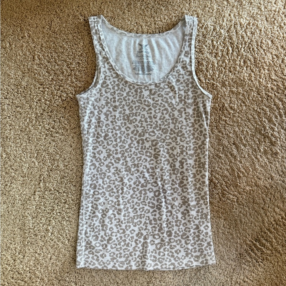 Leopard Print Tank Top
